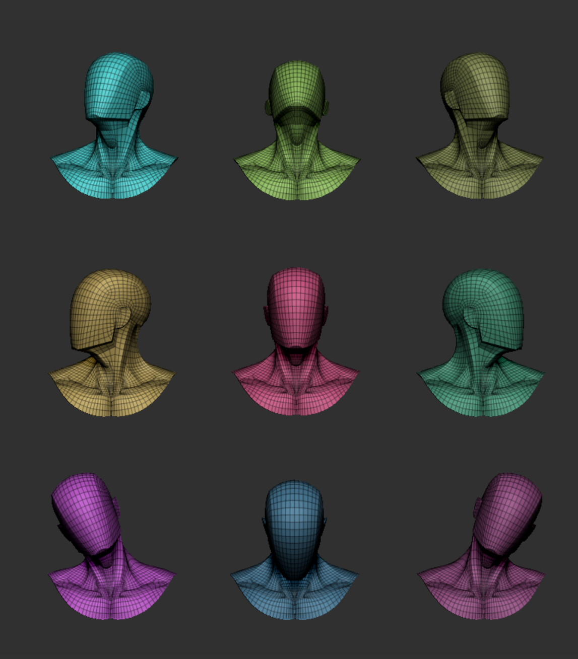 ArtStation - Massage Neck Massager  Listing Images