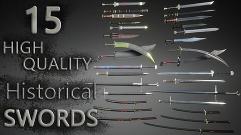 15 HIGH QUALITY Historical SWORDS
