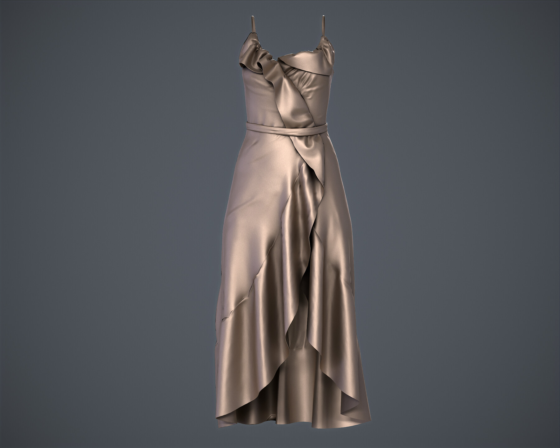ArtStation Party Dress for games Game Assets