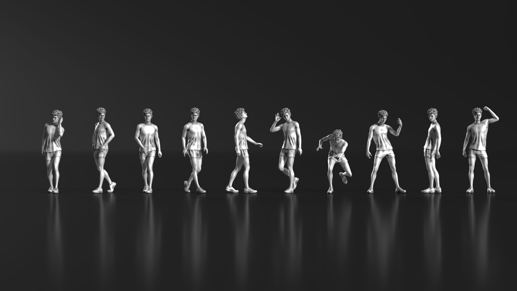 ArtStation - HD People 06 Standing | Game Assets