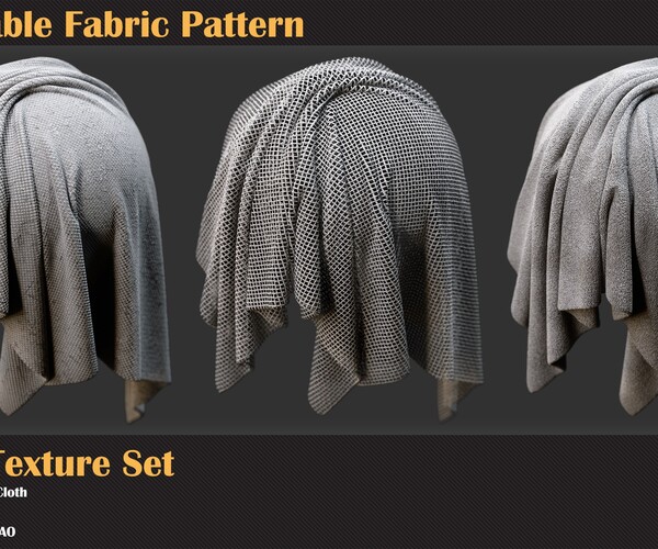 ArtStation - 40 Tileable Fabric Pattern - VOL 08 | Resources