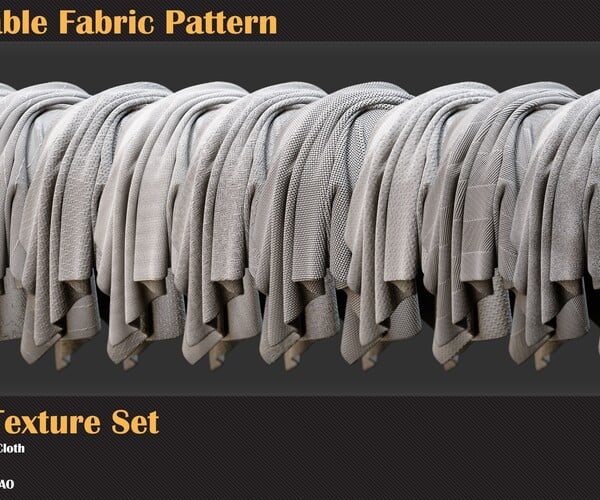 ArtStation - 40 Tileable Fabric Pattern - VOL 08 | Resources