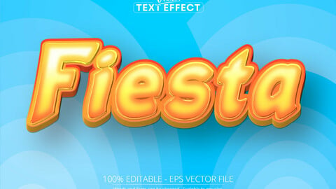 Cartoon text effect, editable comic text style