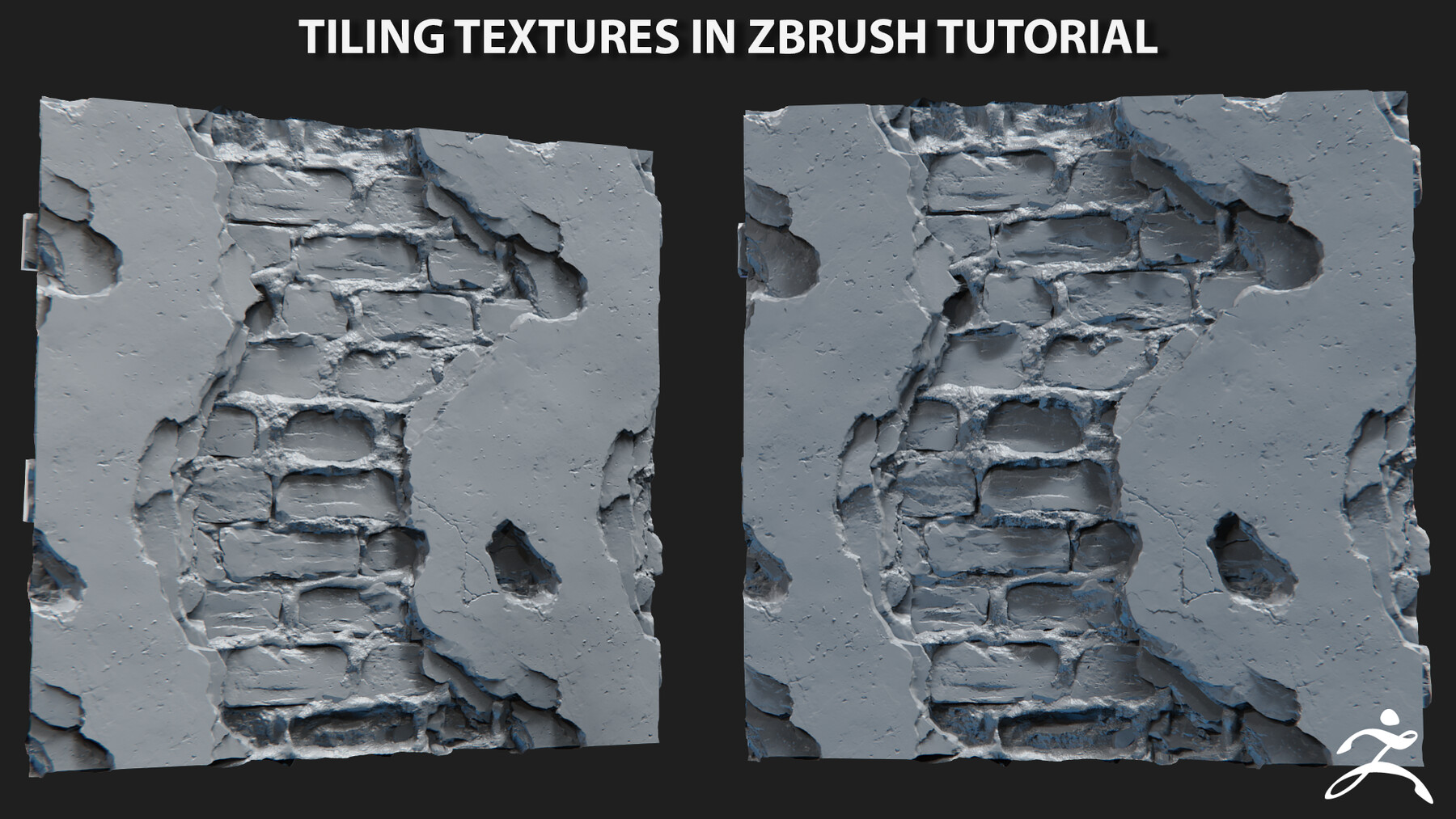 how to create tiling textures zbrush