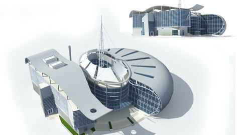 City office building avant-garde hotel  055