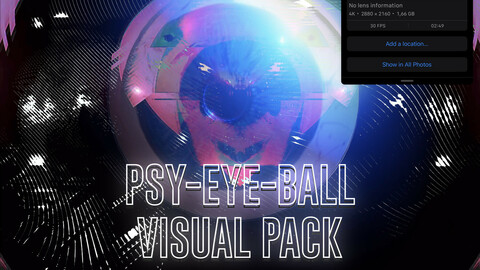 Pack of Visuals - Psy-eye-ball -3- Clips