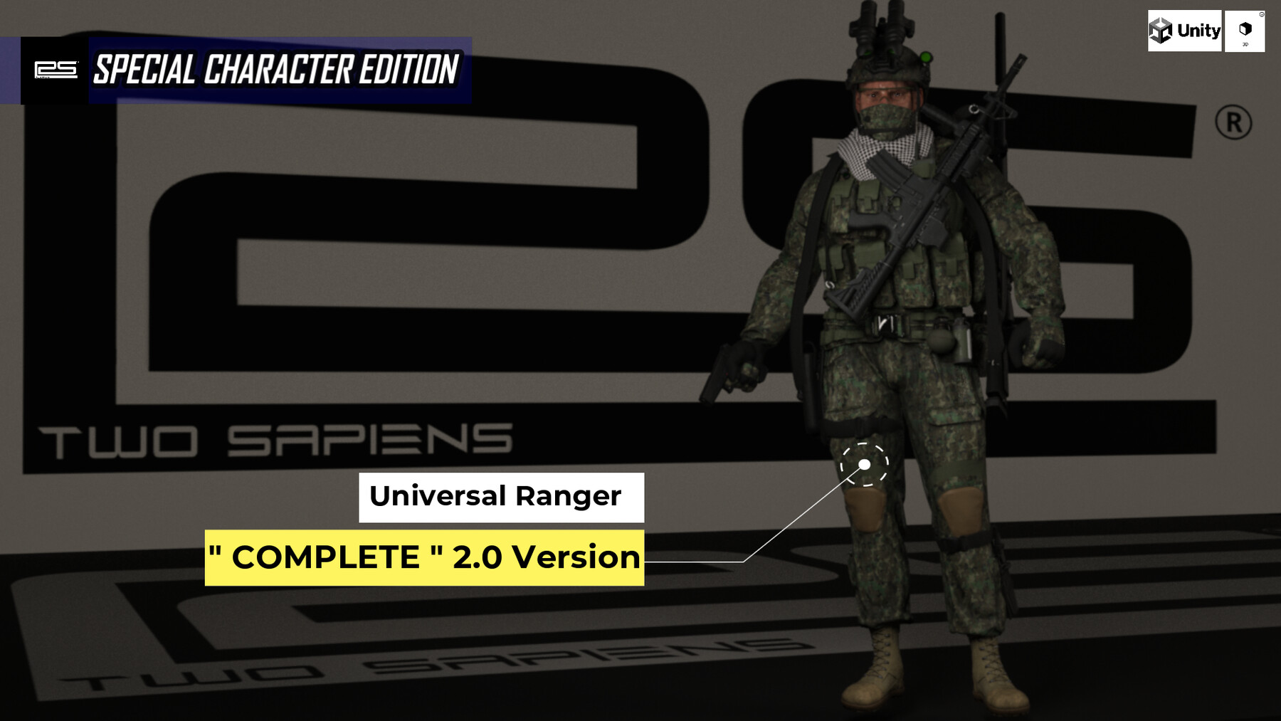 ArtStation - UNIVERSAL_RANGER_STANDARD_COMPLETE_2.0_Unity_2S | Game Assets