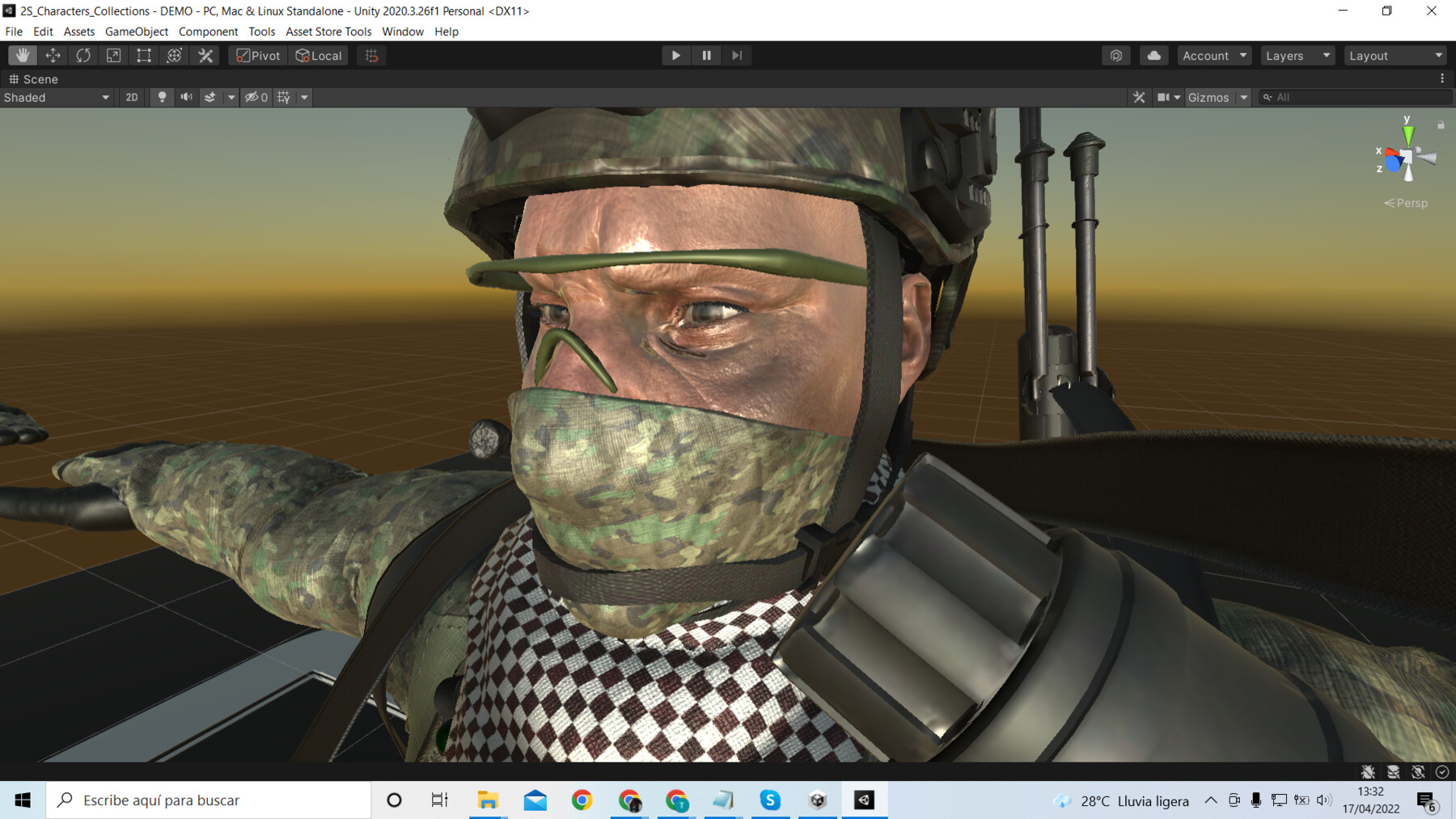 ArtStation - UNIVERSAL_RANGER_STANDARD_COMPLETE_2.0_Unity_2S | Game Assets