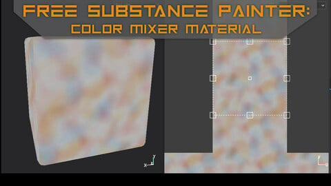 Free Substance Painter Material: Color Variation Mixer