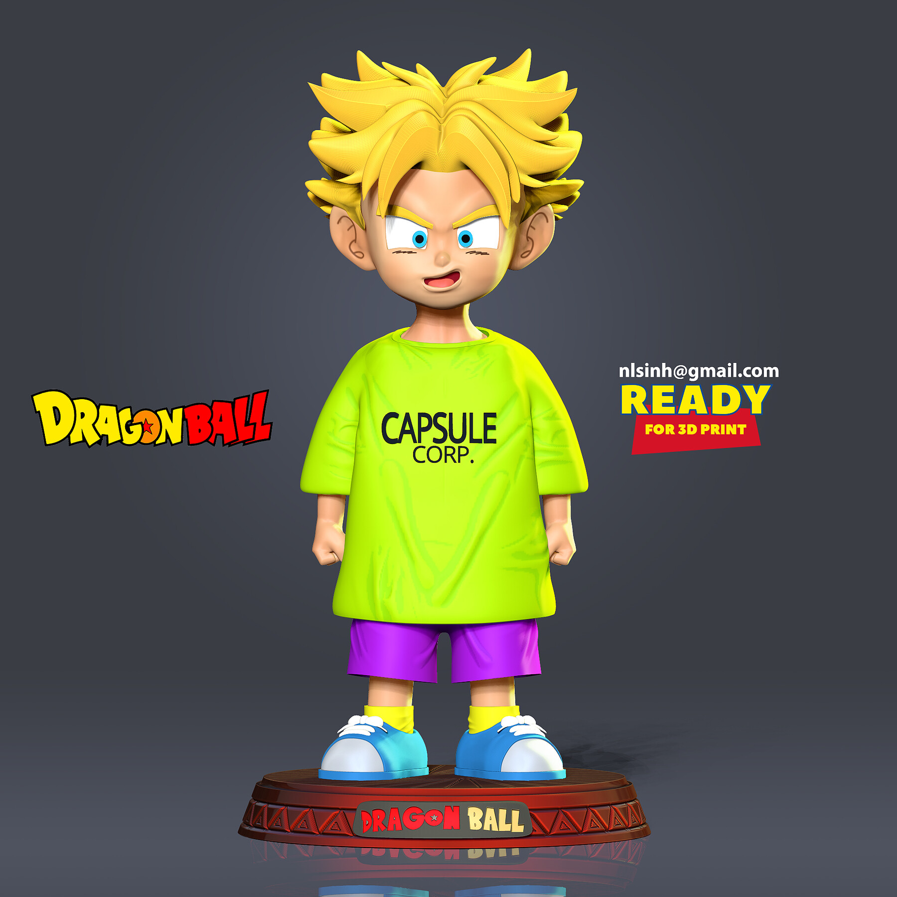 ArtStation Kid Trunks Dragon Ball Resources