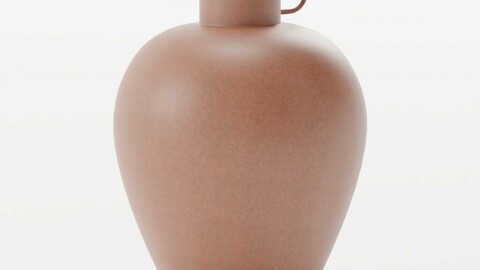 Large stoneware vase