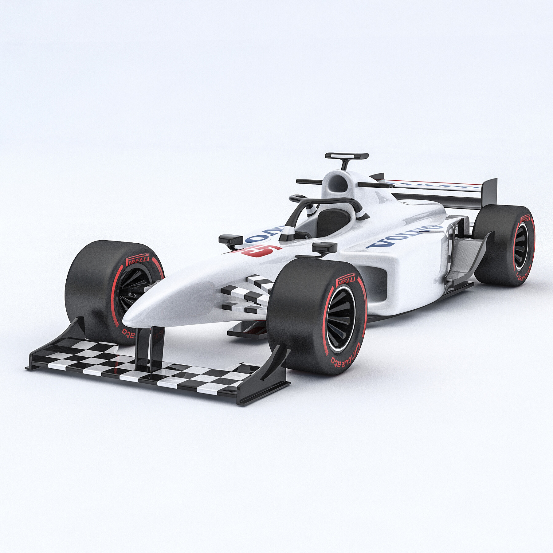 ArtStation - Formula 1 Red Car 2021 F1 race car 3D mode