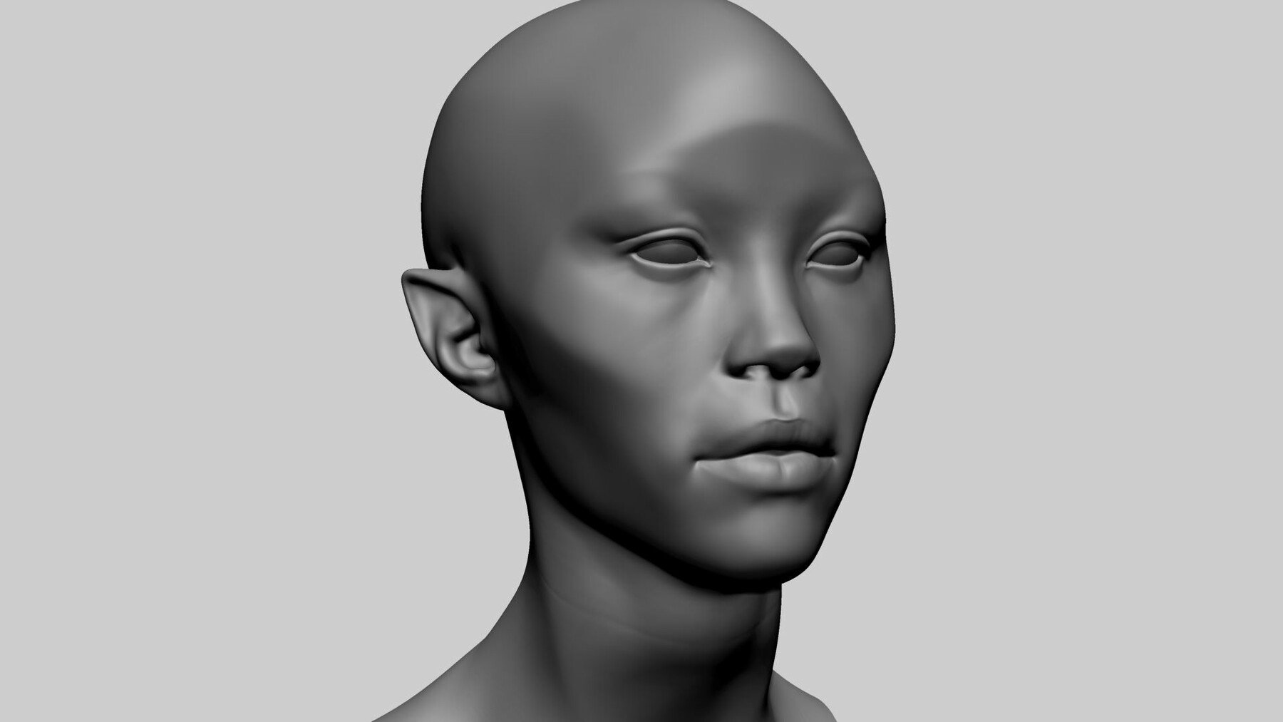 Artstation - Fantasy Female Head C 