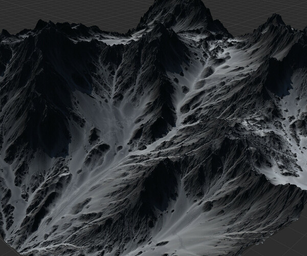 ArtStation - 3D TERRAIN MODEL | Resources