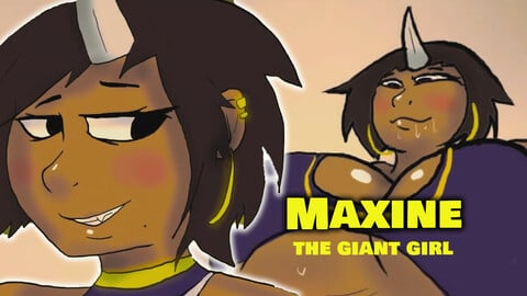 Maxine the Giant Girl (Vore ASMR Comic)