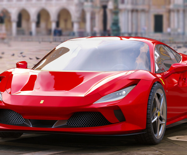 ArtStation - Ferrari F8 Tributo | Resources