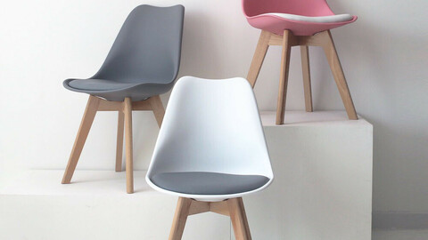 Mel Cushion Luxury Interior Eiffel Chair