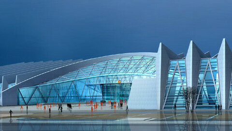 City planning office building fashion design - 611