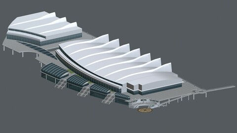 City planning office building fashion design - 859