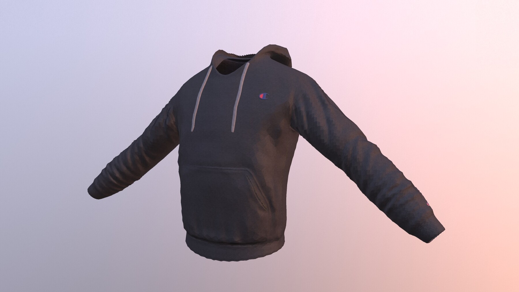 ArtStation - CHAMPION HOODIE low-poly PBR | Game Assets