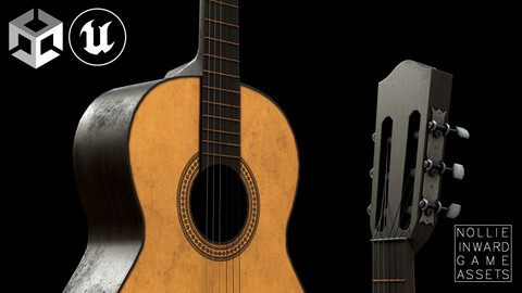 Classical Guitar Used, Old and Dirty