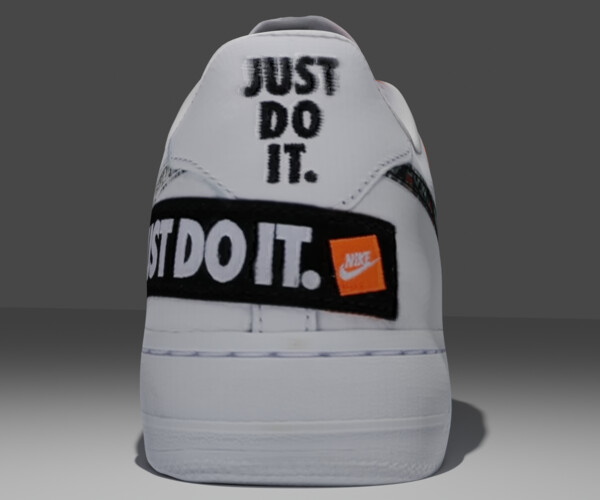 nike air force 1 just do it pack white