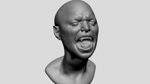 Fantasy Female Head D