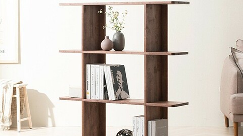 Wood Design 3 Tier Decorative Cabinet