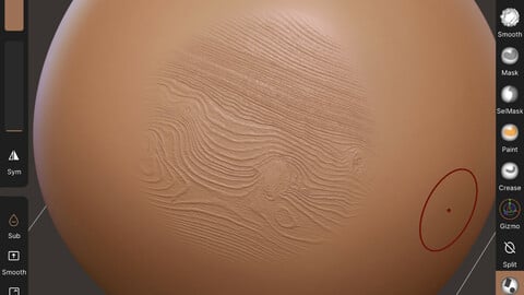 Free woodgrain alpha brushes for Nomad or 3d software