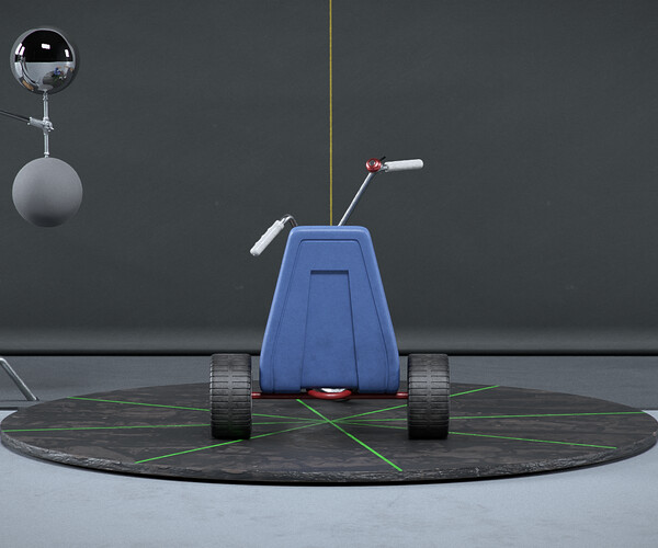 ArtStation Tricycle from 'The Shining' Game Assets