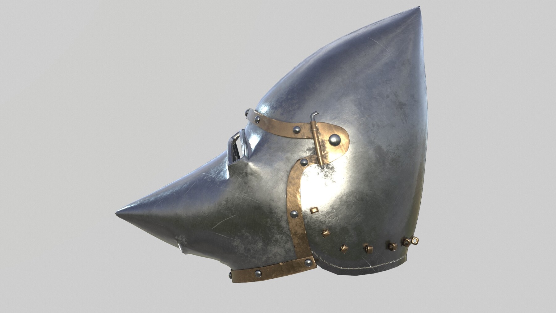 ArtStation Medieval Helmet Game Assets