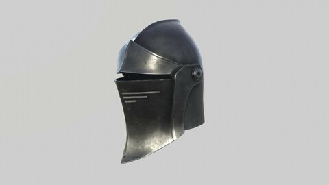 Medieval Fantasy Armet Helmet