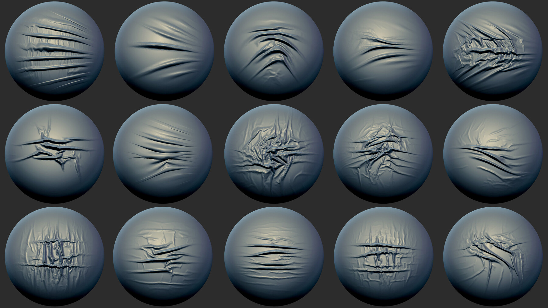 ArtStation - 100 Fabric Alphas + 100 Brush | Brushes