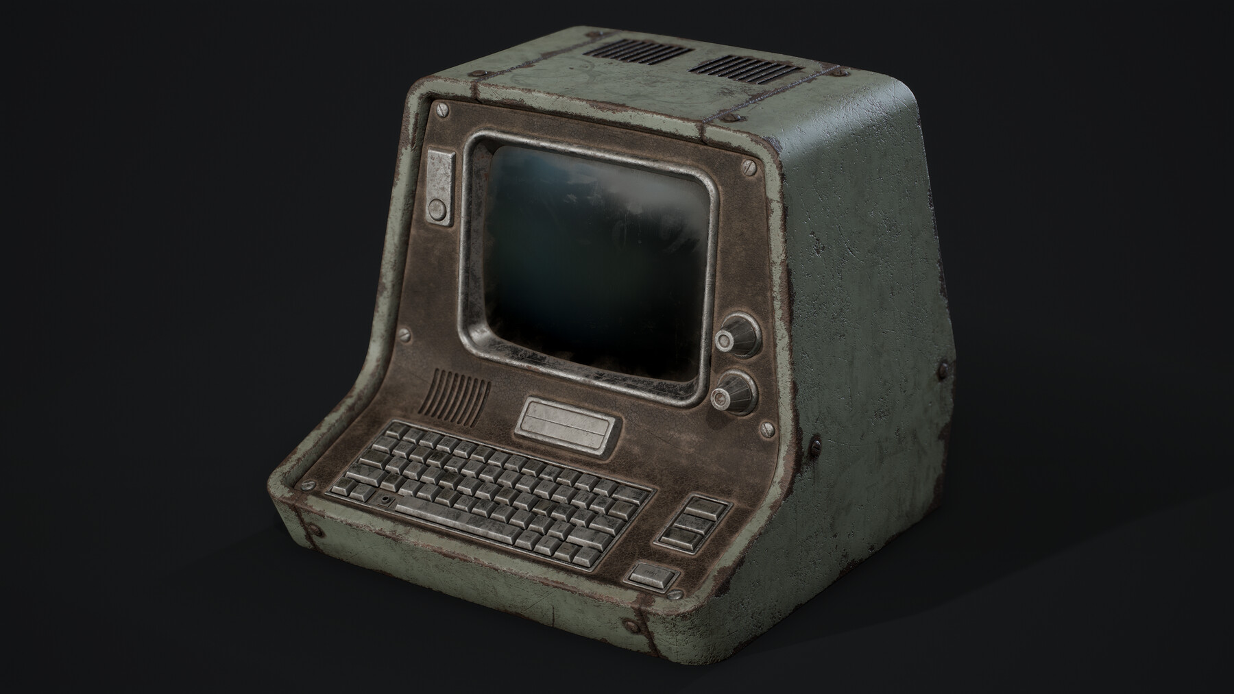 ArtStation - Fallout 4 Fanart - Terminal | Game Assets