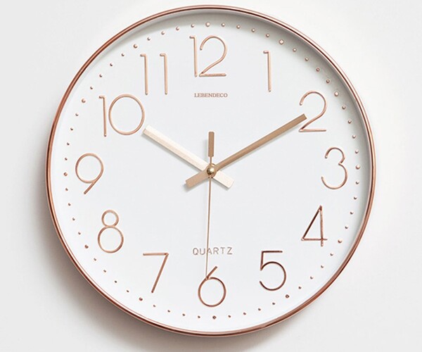 ArtStation Simple noiseless wall clock Resources
