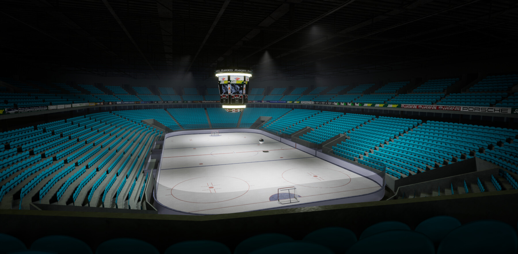 ArtStation - Ice Hockey Stadium | Game Assets