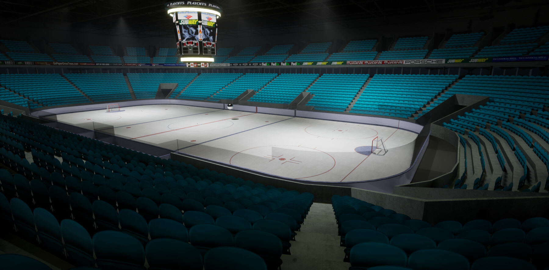 ArtStation - Ice Hockey Stadium | Game Assets