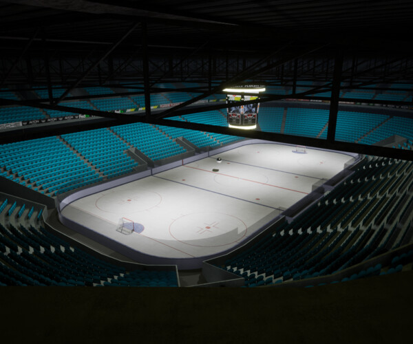 ArtStation - Ice Hockey Stadium | Game Assets