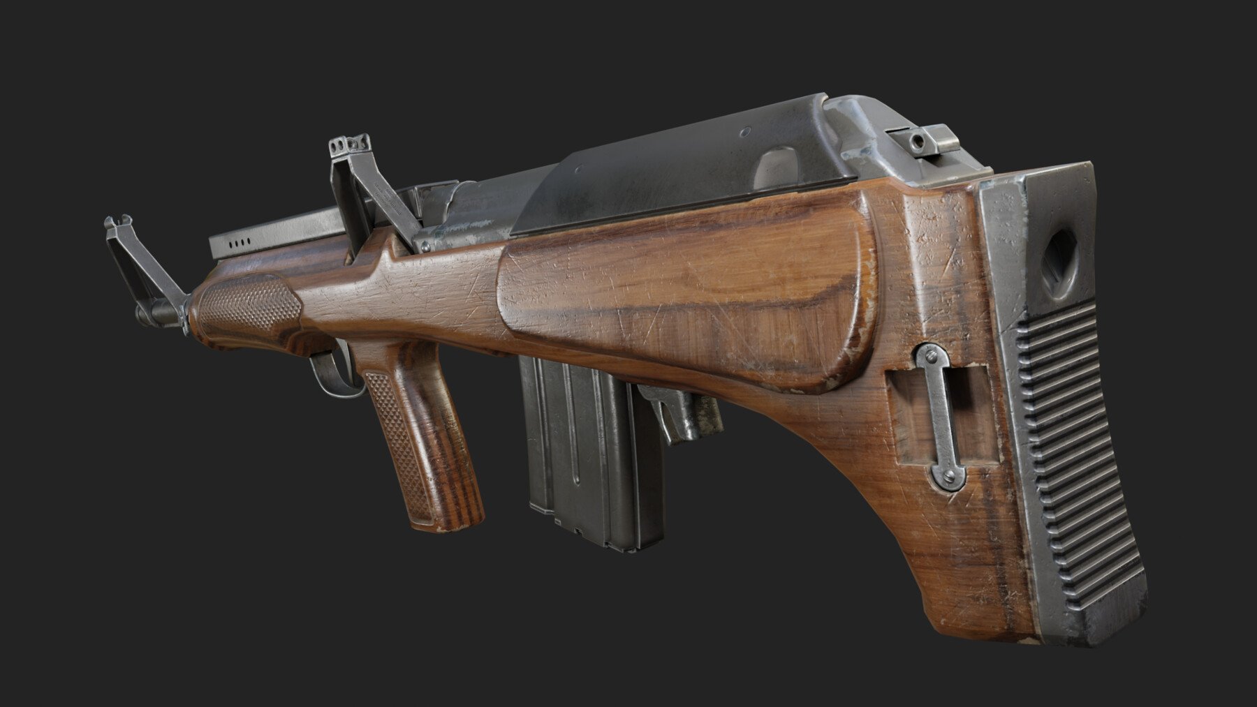 ArtStation - M82 Assault rifle | Game Assets