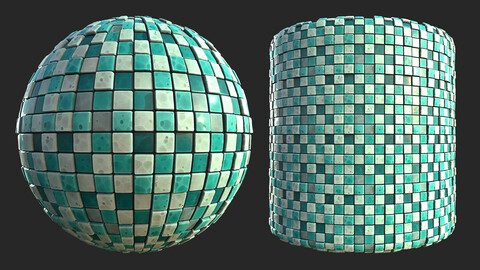 Stylised Tiles - Substance Designer