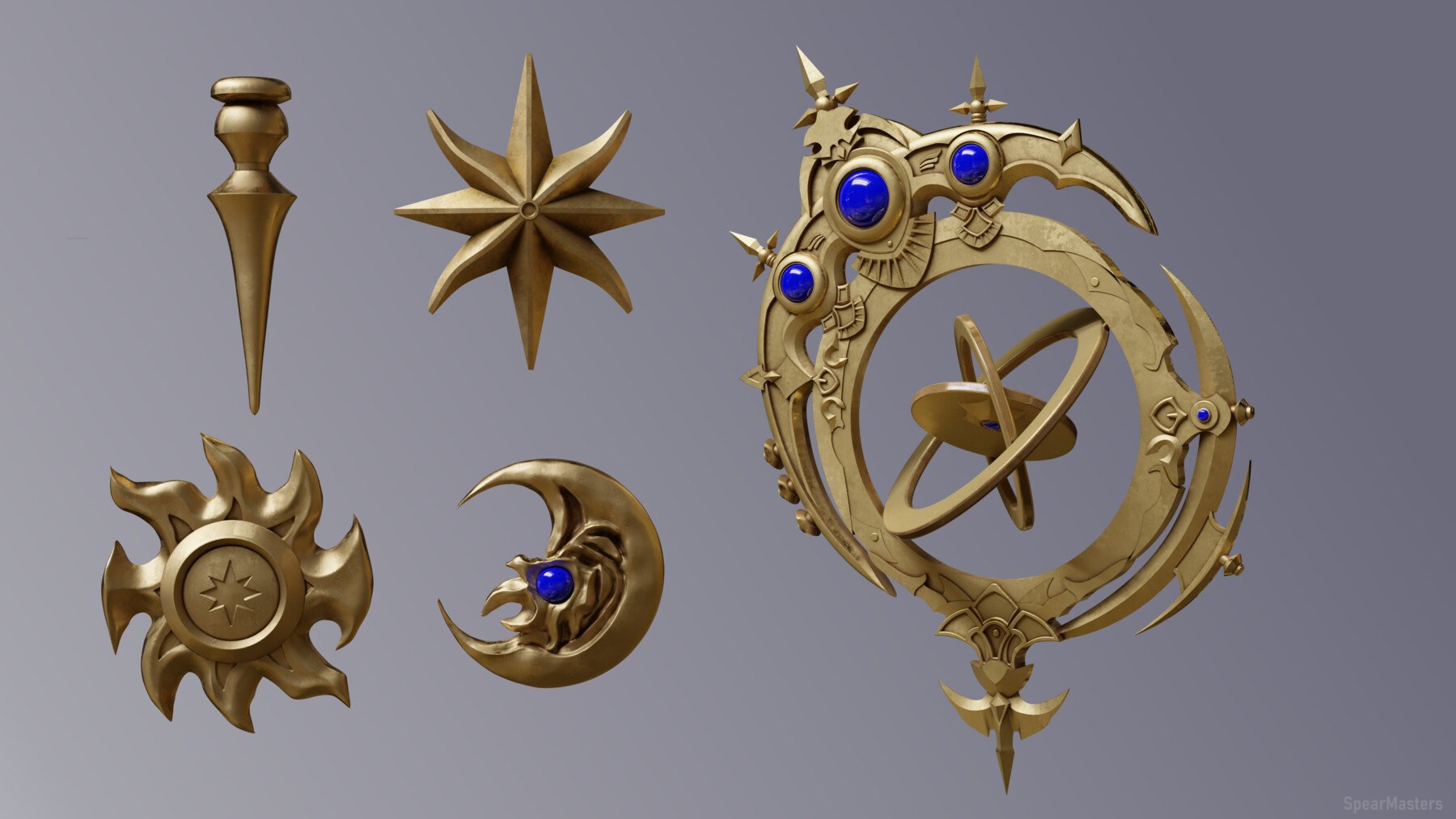 ArtStation astrologian ff14 cosplay 3d model Resources