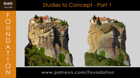 Foundation Art Group - Studies to Concept: Part 1 with Jay Lee