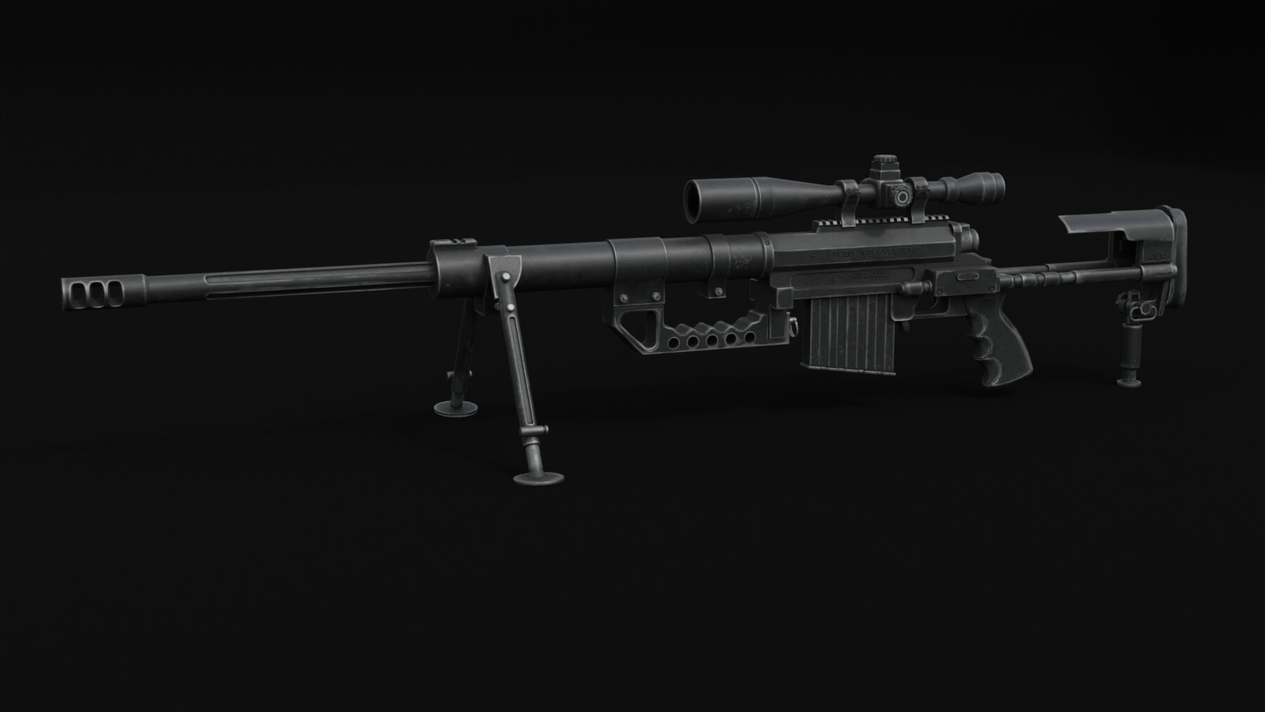 ArtStation - CheyTac Intervention | Game Assets