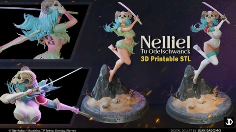 PACK - Nelliel Classic + Nelliel TYBW - 3D Printable STL