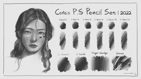 COFE's PS Pencil Set | Photoshop