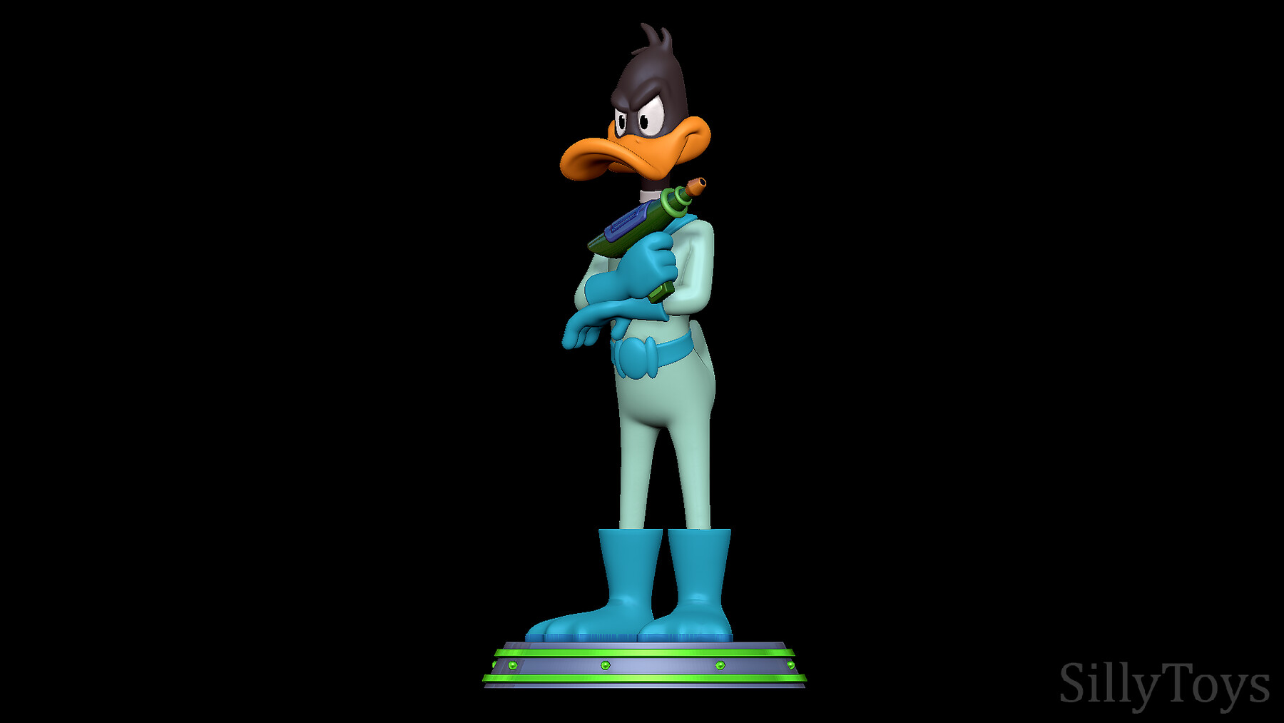 Daffy Duck - Duck Dodgers 3D Print Model by SillyToys