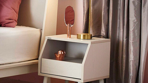 Miel storage side table