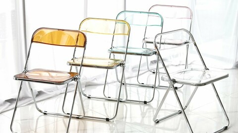 Vega Polar Transparent Folding Chair