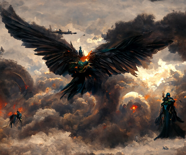 ArtStation - Battle of the Angels | Artworks