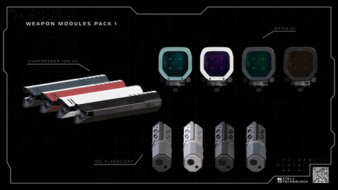 WEAPON MODULES PACK 1 | STELL TECH